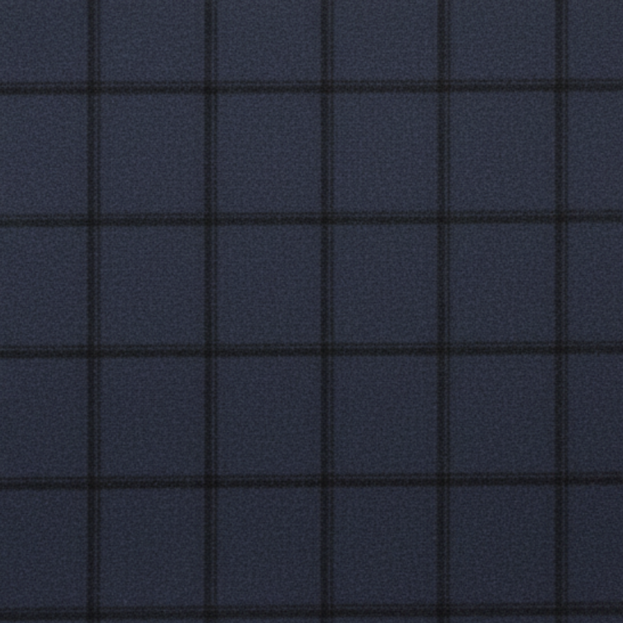 Tailory navy wool windowpane suiting fabric swatch