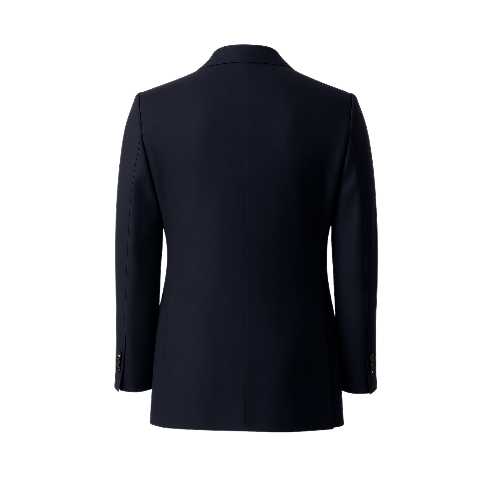 Men's Navy Double - Breasted Blazer - Blazer - The Tailory New York