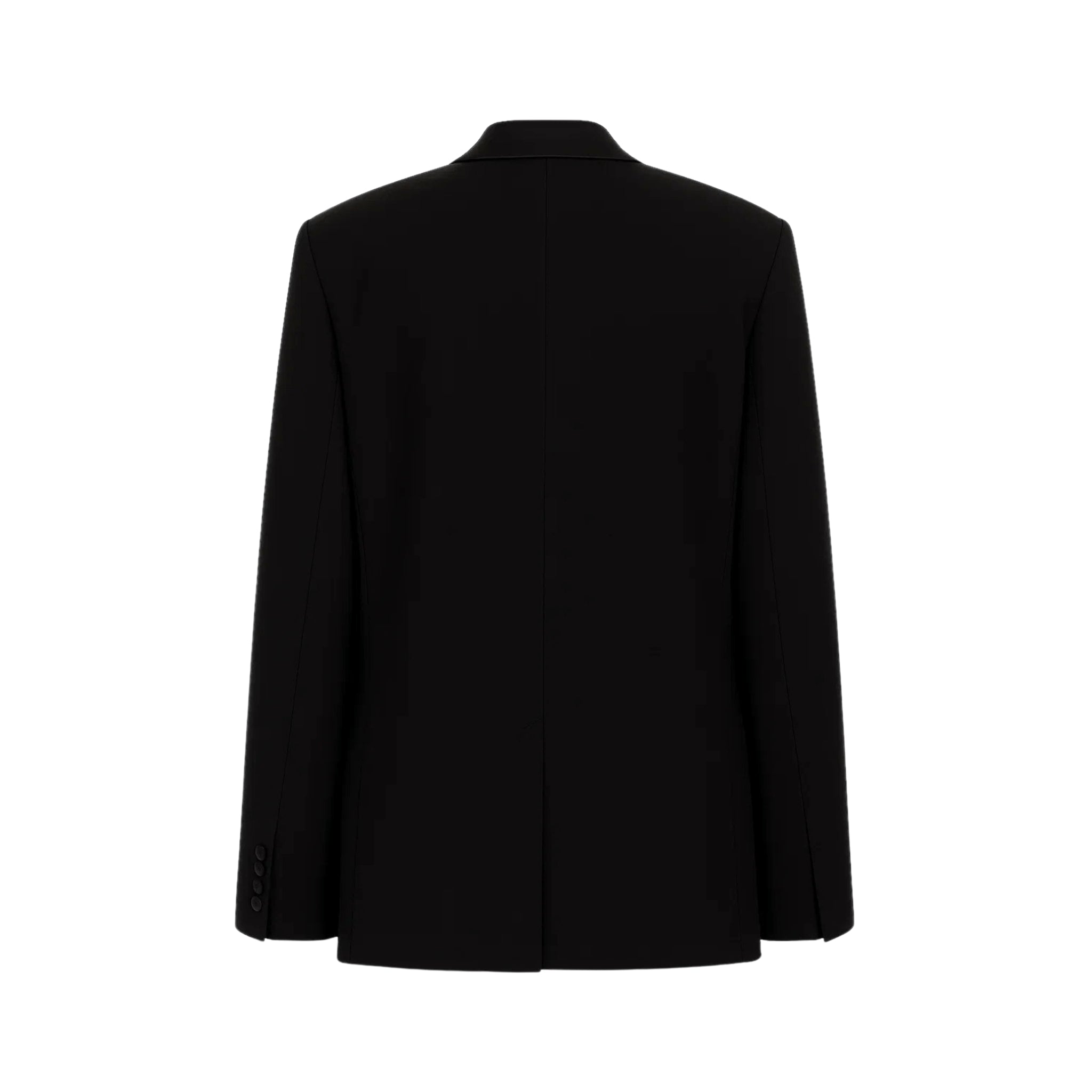 City Hall Wedding | Black Oversized Evening Wedding Blazer